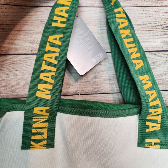 NWT New Disney Store The Lion King Tote Bag Simba Hakuna Matata - Picture 9 of 16